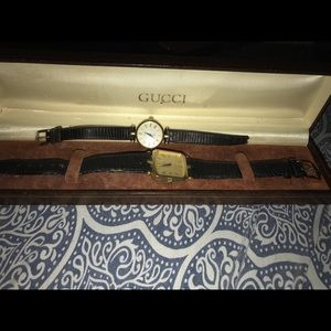 No ado and Gucci watches vintage